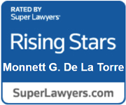 Rated By Super Lawyers | Rising Stars | Monnett G De La Torre | SuperLawyers.com